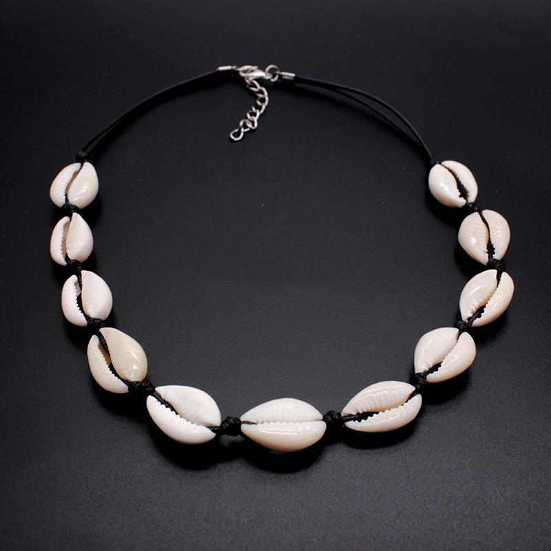 Fashion Jewelry Hawaii Personality Casual Necklace Pure Ladies Shell Short Clavicle Necklace