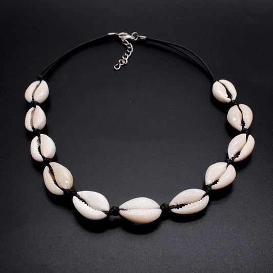 Fashion Jewelry Hawaii Personality Casual Necklace Pure Ladies Shell Short Clavicle Necklace