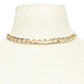 Jewelry Geometric Short Thick Chain Necklace Necklace Personality Fashion Versatile Casual Short Jewelry