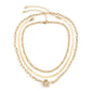 Jewelry Retro Hip Hop Flat Snake Bone Chain Necklace Female Simple Geometric Metal Buckle Clavicle Necklace