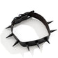 Dark cos gothic metal spike necklace personality sweet cool rivets three-dimensional choker collar necklace