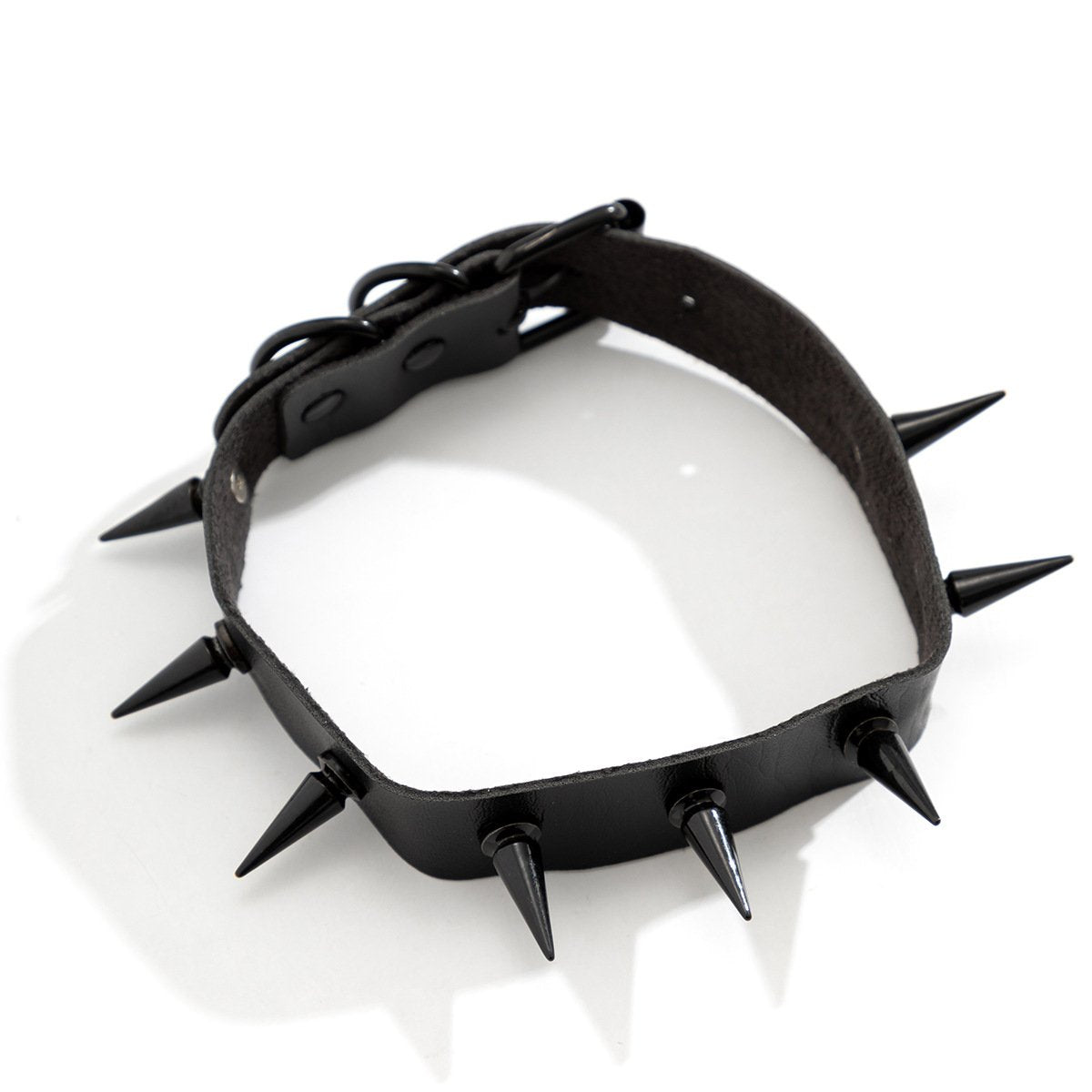 Dark cos gothic metal spike necklace personality sweet cool rivets three-dimensional choker collar necklace