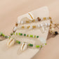 Sexy Shell Beaded Rice Beads Multi-Layered Body Chain Holiday Pastoral Contrasting Color Gravel Waist Chain Female