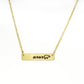 Explosive jewelry mother's day gift simple fashion mother bear pendant necklace female mama bear clavicle chain