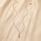 Fashion simple personality small crowd high sense all-match stainless steel golden snake pendant short neck chain necklace female