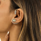Jewelry Fashion Street Shooting Geometric Metal Earrings Earrings Hip Hop Simple Diamond Snake Earrings Female