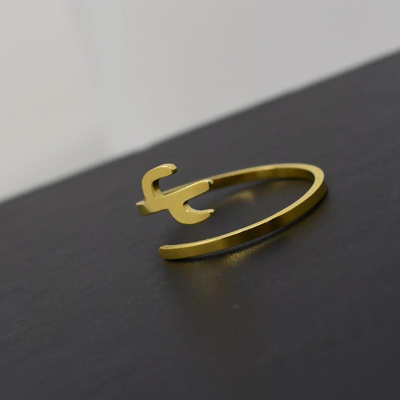 Titanium steel jewelry simple personality opening cactus ring female