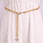 Fashion trend waist chain ins personality chain chain belt popular metal ladies belt