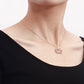Jewelry simple single-layer geometric 8-character pendant clavicle chain necklace women's sweater necklace high-end sense