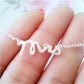 Popular Jewelry DIY Jewelry Accessories Alphabet Mrs Pendant Necklace Female Explosive Necklace
