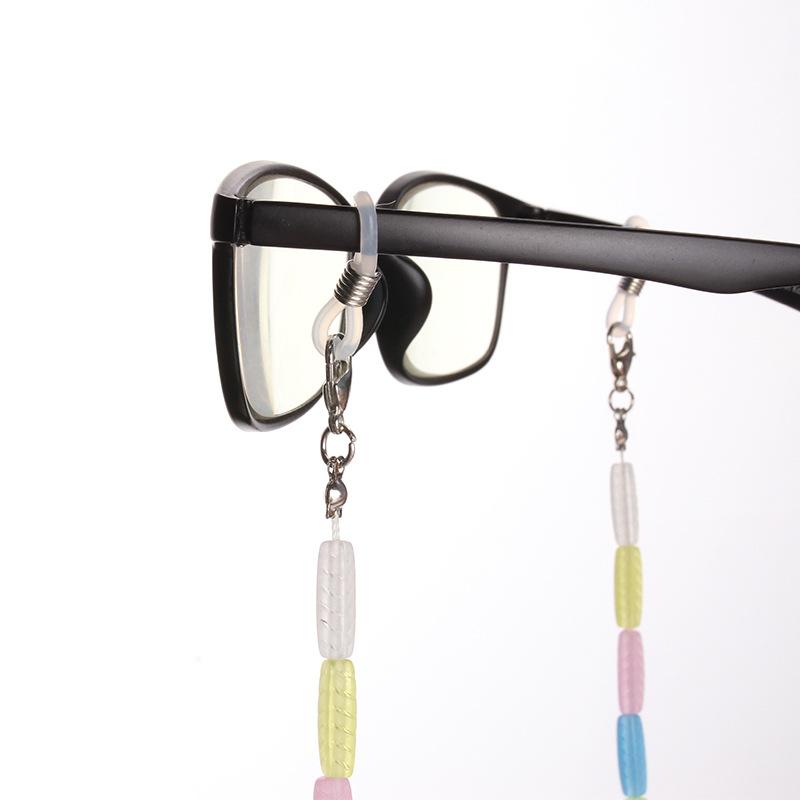 Hanging neck glasses chain anti-lost lanyard chain retro imitation pearl beaded necklace temperament mask chain