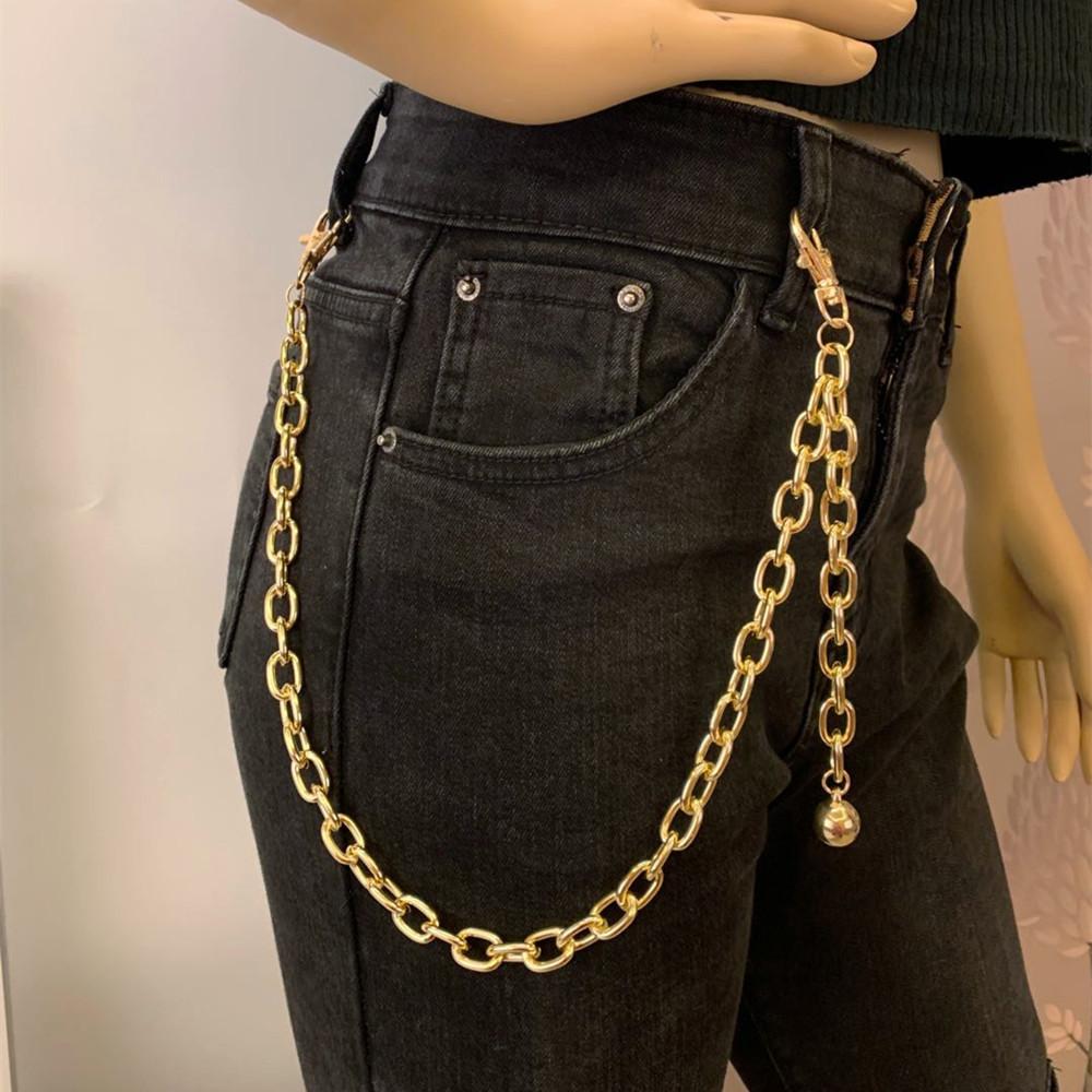 Accessories Hong Kong personality trend song U-shaped waist chain ins hip-hop belt pants chain