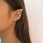 E1155 Jewelry Personality Geometric Diamond Earrings Night Tide Cool Exquisite Fashion Ear Bone Clip Women