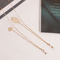 Jewelry Long Tassel Love Leaves Pendant Glasses Chain Accessories Mask Hanging Chain