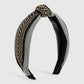 F457 Exaggerated Rhinestone Headband Baroque Claw Chain Chain Palace Retro Pressed Hair Headband Female