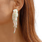 E11134 Bohemian Leisure Vacation Tassel Earrings Beaded Geometric Atmosphere Star Sequin Earrings Female