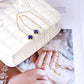 Simple four-leaf clover glass diamond jewelry metal chain sunglasses chain non-slip mask decorative hanging chain