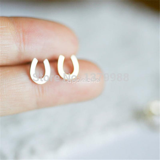 Popular Jewelry Simple Water Drop Shape Earrings Classic Versatile Women's Stud Earrings