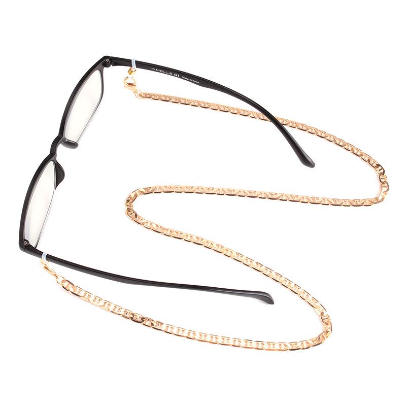 Ins net red mask chain lanyard star same style glasses hanging chain anti-lost necklace jewelry