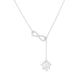 Figure 8 lotus necklace women's fashion fashion all-match jewelry flower pendant