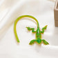 Ins exaggerated lizard ear clip without ear hole fashion creative niche design gecko ear bone clip animal earrings