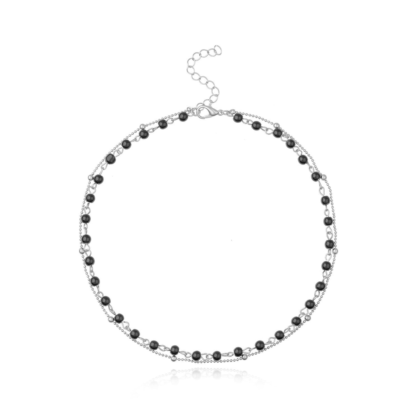 Ladies Simple Bead Accessory Clavicle Chain Necklace