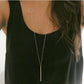 Jewelry Simple Fashion Double Necklace Metal Circle Long Pendant Necklace