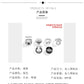 Jewelry Personality Dark Skull Mask Hollow Ring Set Hip Hop Geometric Spider Hand Jewelry Female