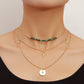 Jewelry Multi-layer Shining Star Pendant Necklace Women's Sweater Chain Personality Trendy Cool Versatile Necklace
