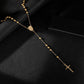 Fashion Jewelry Personality Beaded Stitching Cross Necklace Versatile Style Men's and Women's Jewelry