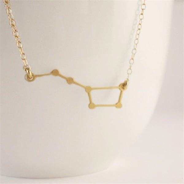 Fashionable Jewelry Zodiac Necklace Zodiac Pendant Christmas Gift