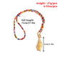 Jewelry hand-woven color rope rice beads conch necklace ladies fashion temperament necklace sweater chain