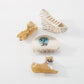 F4327 Cute, Funny, Funny, Pet Paradise, Hairpin Colored Diamond Fashion Shiba Inu Labrador Geometric Shark Clip