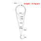 Jewelry Fashion Diamond Crescent Pendant Necklace Female Retro Multi-layer Round Geometric Sequins Necklace