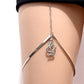 Jewelry Fashion Metal Snake Element Leg Chain Female Simple Alloy Snake Chain Leg Ring Sexy Body Chain