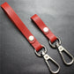 The first layer of cowhide multi-function key chain bag pendant car decoration supplies opening promotion gift custom detachable