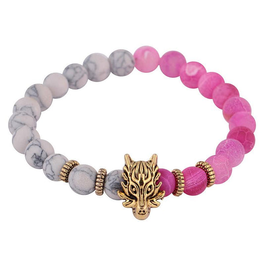 Fashion Faucet Bracelet Raw Stone Crack Bead Bracelet Personality Creative Animal Hand Jewelry