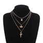 Jewelry fashion angel wings ballet girl personality necklace female retro temperament popular