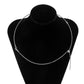 Jewelry Simple and Versatile Geometric Metal Collar Necklace Fashion Personality Word Stick Tassel Necklace