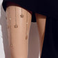 Jewelry long tassel spider chain leg chain female exaggerated metal insect spider thigh chain