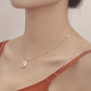 Jewelry Fashion Butterfly Imitation Pearl Pendant Necklace Clavicle Chain Female Personality Versatile Design Sense Necklace