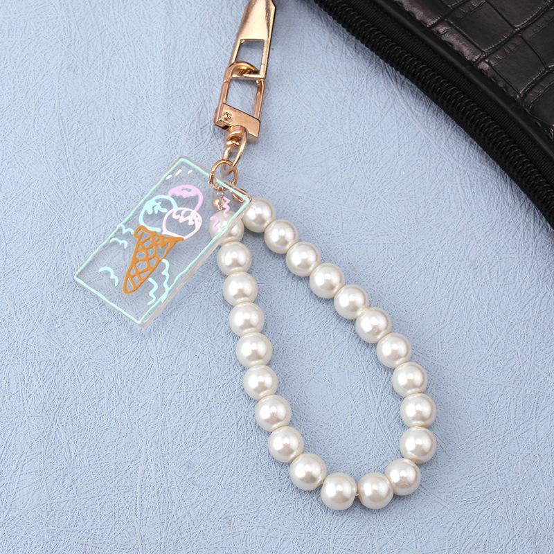 Xingdelu key chain cute creative soft pottery cartoon doll doll acrylic dinosaur rabbit bag pendant