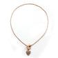 Exaggerated Jewelry Padlock Heart Creative Pendant Simple Fashion Necklace Personality Necklace Accessories
