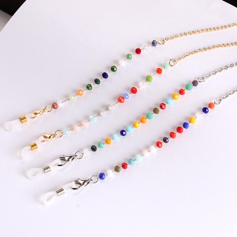ins metal glasses chain simple mask chain fashion female glasses rope sunglasses anti-lost hanging neck chain accessories chain