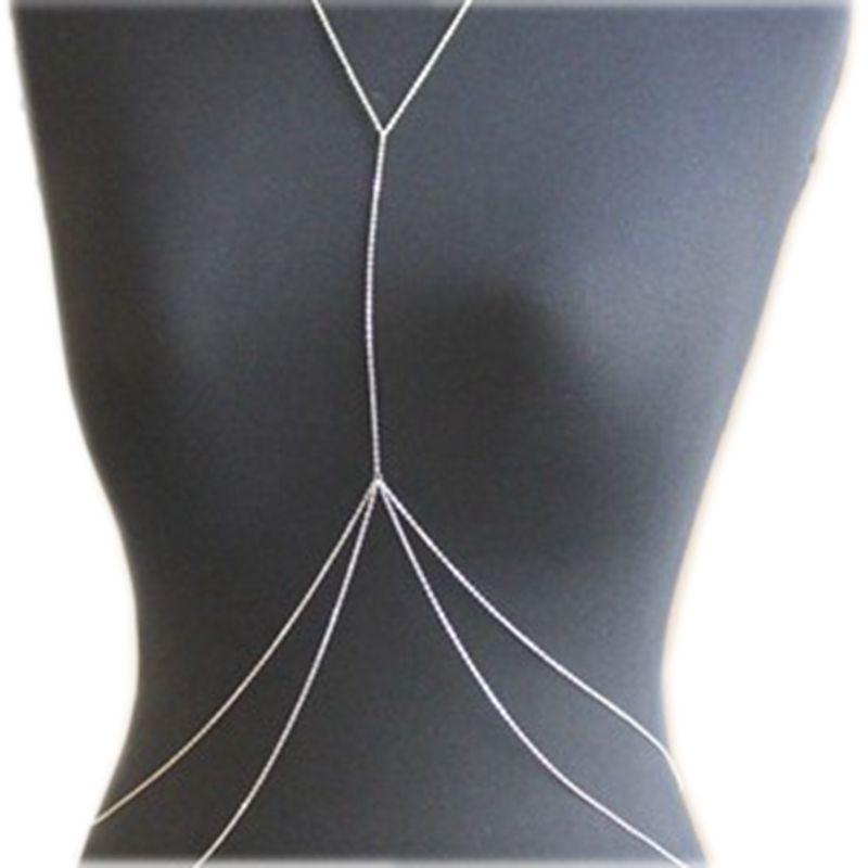 Fashion Sexy Bikini Double Layer Body Chain Necklace Beach Party Decorations