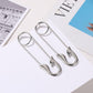 Fashion Earrings Creative Simple Versatile Pin Earrings Female Cold Personality Exaggerated Paper Clip Earrings