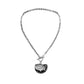 Fashion personality game death stranding stainless steel necklace titanium steel trend cold hip-hop punk necklace