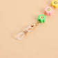 Colorful mask hanging chain Glasses hanging chain soft pottery flower butterfly glasses chain mask chain