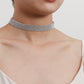 choker personality night beam neck necklace short collarbone necklace elements multi-layer diamond necklace