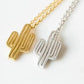 Small fresh necklace creative personality cactus necklace collarbone necklace jewelry
